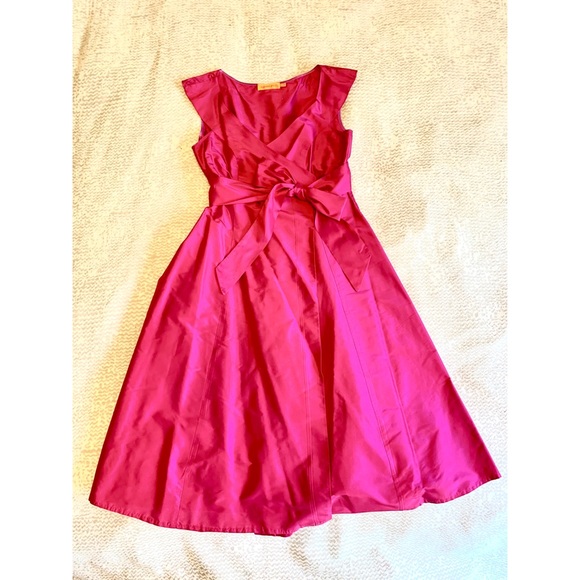 Antoine & Lily Dresses & Skirts - Parisian hand-sewn wrap magenta dress